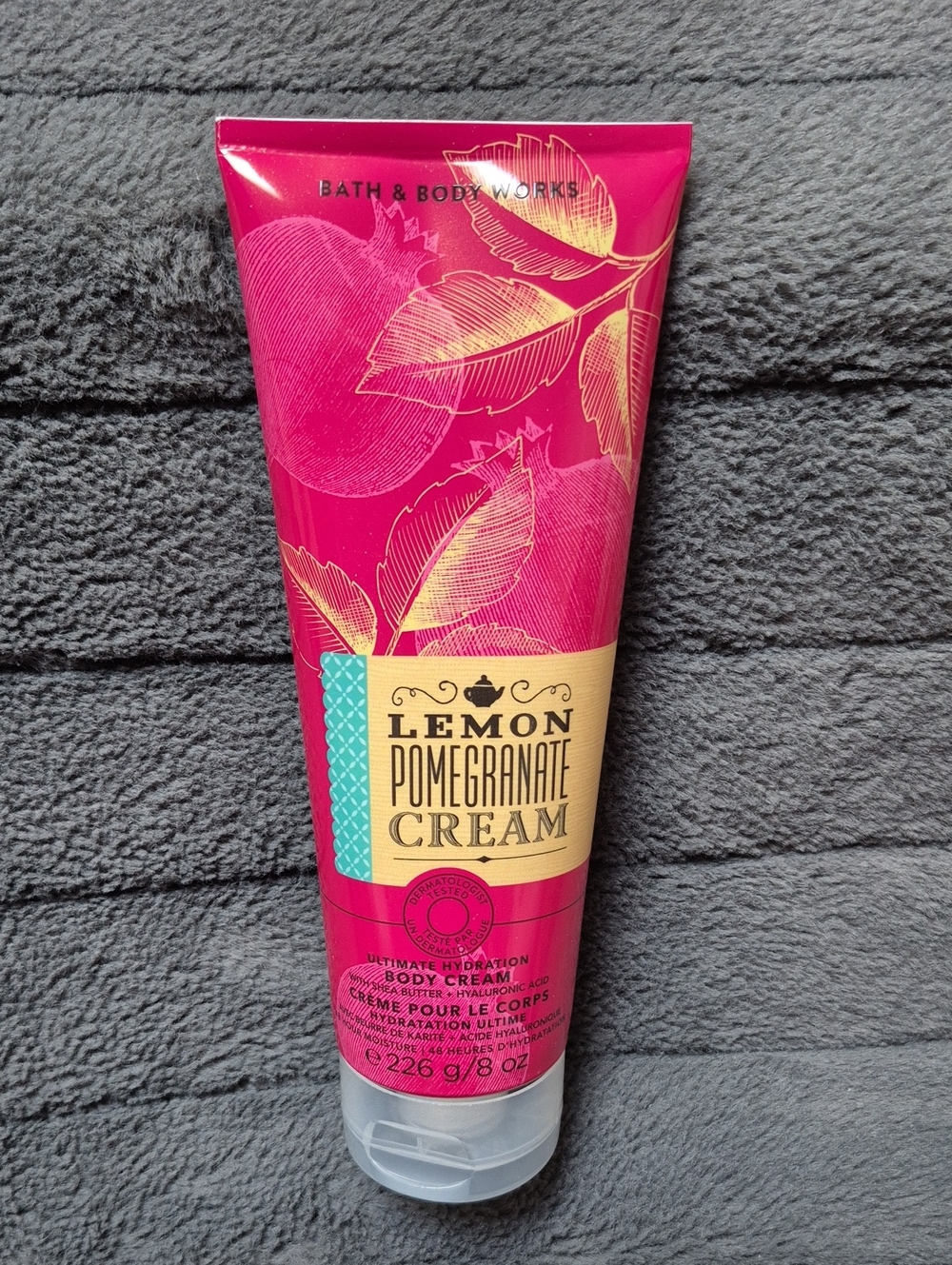 Lemon Pomegranate Cream Body Cream DISCONTINUED From Bath & Body Works, New